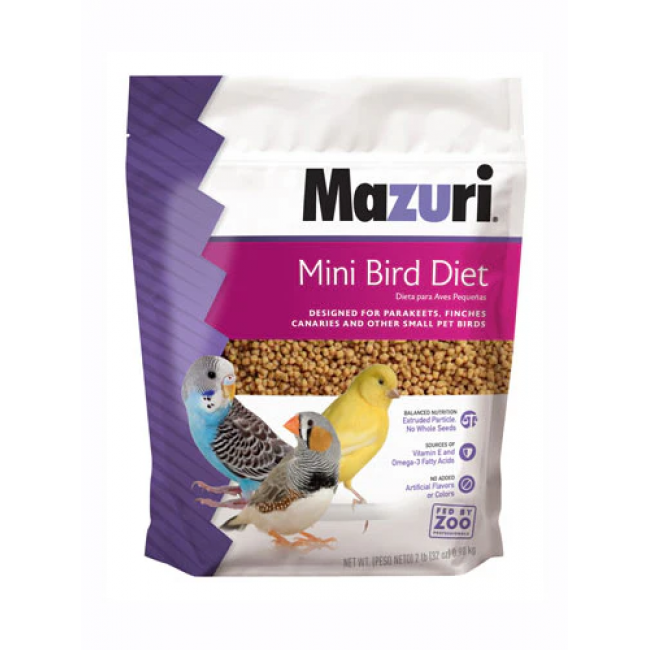 Mazuri® Mini Bird Diet 562A (2lb/1kg)