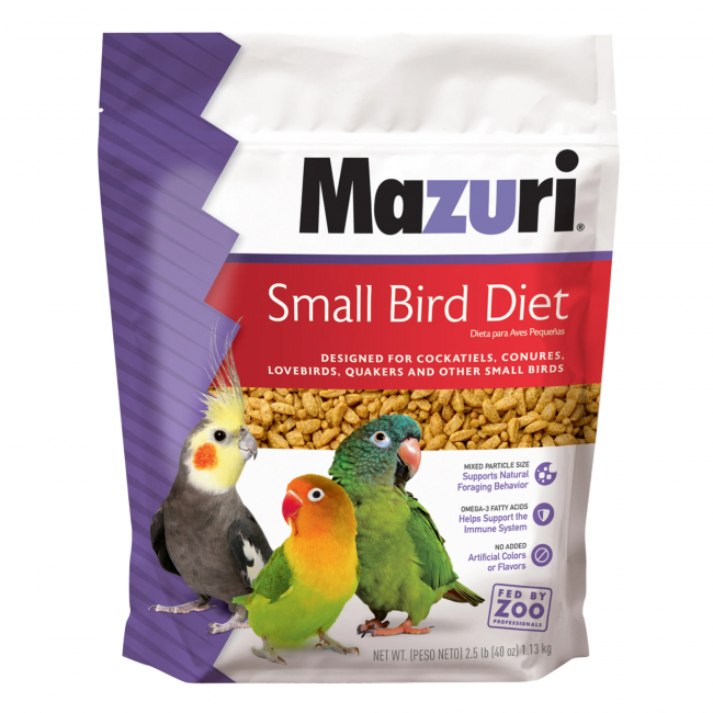Mazuri® Small Bird Diet 56A6 (2.5lbs)