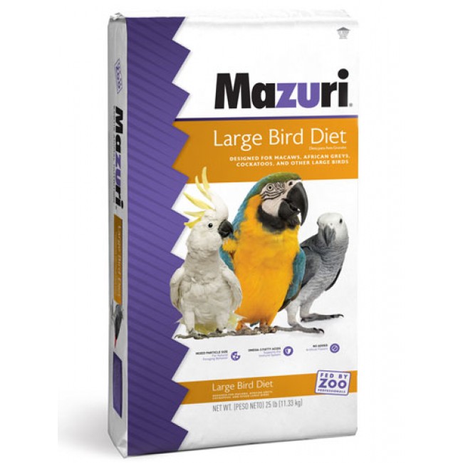 Mazuri® Large Bird Diet 56A8 (25lb)