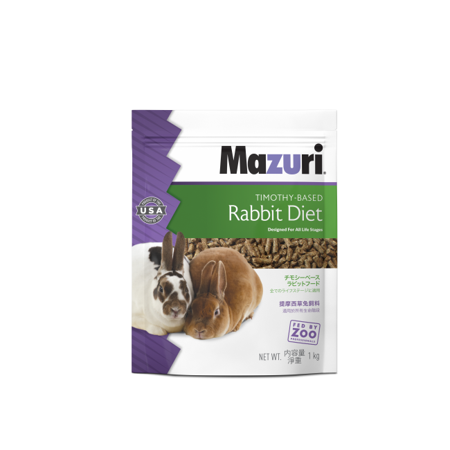 Mazuri Timothy-Based Rabbit Diet 530Q (1kg)