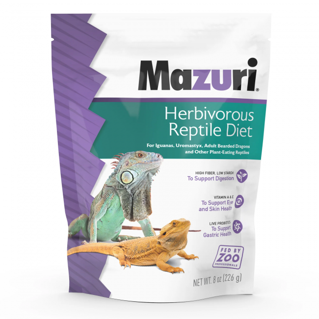 Mazuri® Herbivorous Reptile Diet 5E5M (8oz)