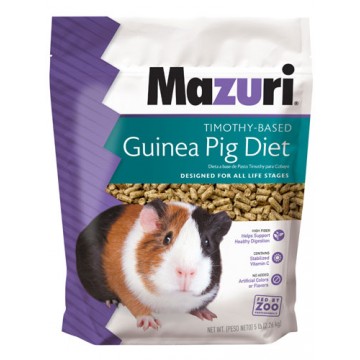 Mazuri® Timothy-Based Guinea Pig Diet 5E6A (5lbs)