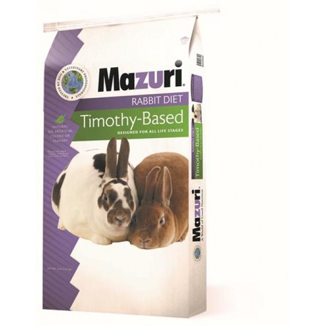 Mazuri® Timothy-Based Rabbit Diet 530Q (25lbs)